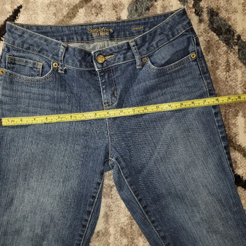Vera Wang straight leg capri jeans size 6 - Picture 9 of 10
